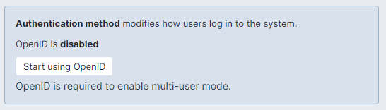 Image of OpenID setting